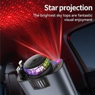 Retractable Car Fast Charger Adapter  aromatherapy Starlight For Iphone Android