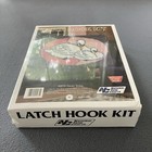 Vtg National Yarn Crafts Latch Hook Rug Kit Swan Song R879  20  X 27   1988 New