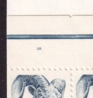 1982 Bighorn Sheep Booklet Sc Bk142 20c Rare Plate Number 28  sc 1949a Panes 