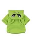 Alien Dog Hoodie Dog Warm Jacket Coat Puppy Sweatshirt X-small Solid Green