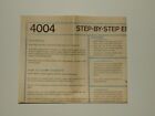 Vtg Butterick Pattern 4004 Embroidery Transfers 27 Different Designs  Uncut 