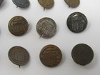 Pro Patria American Red Cross Donor Pins Antique Vintage Huge Lot Rare Designs