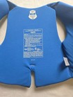 Speedo Youth Life Jacket Vest 50-90 Lbs Uscg Approved Blue Palm Tree Swim Pfd
