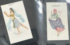 1915 W d    H o Wills Cigarette Cards - Dancing Girls - 9 Different Cards  Rare