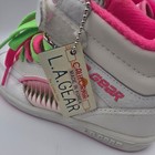 Vintage La Gear Kids High Top Sneakers Neon Pink Green White 12 5 2105 W h-pk
