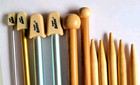Lot 25 Vintage Kntting Needles - Assorted Brands Types Wood Aluminum Boye Bates
