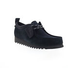 Clarks Wallabee Ftre Lo 26176223 Mens Black Oxfords   Lace Ups Casual Shoes