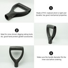2 Pcs Replacement Spades Handles Digging Tool Handle Garden Handle
