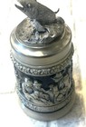 M a  Ricker Signed 1984 Pewter Lidded Stein On Original The Walt  German Base