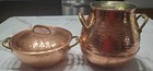Vintage Hammered Copper Couscoussier