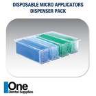 Dental Disposable Micro Applicator Ultrafine Brushes Dispenser Pack 2000 Pcs 