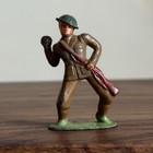 Vintage 30s Barclay Manoil Ba-24 Toy Soldier Grenade Thrower
