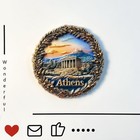 Athens Parthenon Temple Resin Refrigerator Magnet 3d Travel Souvenirs Craft