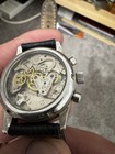 Junkers P3133 Manual Mechanical Chronograph Black Dial Leather Strap 5 Atm