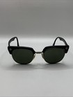 B l Bausch   Lomb Safety Glasses 48 20 6 Black Frames Black Lens For Repair Usa