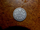 Canada 1885 10 Cents  925 Silver Queen Victoria Nice Original Coin Df3