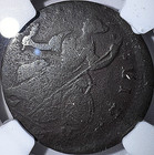 1787 Mailed Bust Left Connecticut Ngc Graded Vf Details Corrosion Cobm-9609