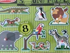 Melissa And Doug 8 Zoo Animals Wooden Voice Sound Puzzle Kids Animal Interactive