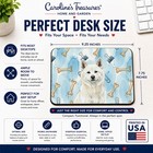 Caroline s Treasures White Akita Mouse Paddac9132mp