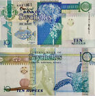 2013 Seychelles 10 Rupees P-42 New Unc Banknote