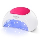 Uv Led Nail Lamp For Gel Polish - 4 Timer Settings  Curing Light  Nail Dryer  Ro