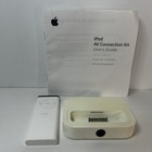 Apple Av Connection Kit For Ipod With Dock Connector - White A1153 Guide Inc 