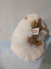 New White Guinea Pig Fluffy Fair Trade Alpaca Wool Peru 5  Long