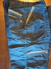 Vintage 80 s Panno D or Dark Blue Nylon Parachute Pants Men Size 30
