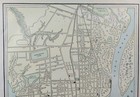 Vintage 1902 Charleston South Carolina Map 11 x13  Old Antique Original Citadel