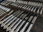 1847 Rogers Bros Reflection Silverplate Flatware Set 39 Pc Vintage Silverware