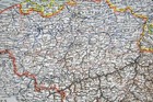 1900 Meyers Map Belgium Luxembourg Brussels Antwerp Gent Mons Loweu Netherlands