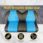Club Car Seat Cover Diamond  Blk sky Blue Precedent Golf Cart 2004   4pc