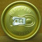 25 - 5 Cents Refund Me  Vt  Ct  Ma  Ny   209 Lids For Crimped Steel Beer Cans
