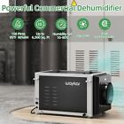 158 Pints Commercial Dehumidifier With Separate Control Panel And Sensor