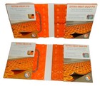 Schluter Ditra 12pk Peel   Stick Uncoupling Membranes Heated Floors 6 x6 Samples