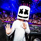 Halloween Party Music Marshmello Helmet Costume Dj Mask Face Cosplay Latex Head