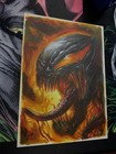 1 1 5x7 Vemon Xl Comic Card Original Sketch  Marvel Signed Snoz