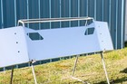 Kenworth T680 Chrome Front Bumper - 20  Custom Aftermarket Build With Brackets