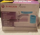 Singer C5200 Sewing Machine And Fabrics  Computerized 80 Stitches Used Twice  