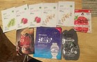 Hydrating Sheet Face Masks Lot Of 9 New Beauty 360 Clean And Clear 