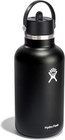 Hydro Flask Water Bottle - Insulated Stainless Steel - Wide Mouth Flex Straw Lid