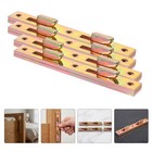 4 Sets Heavy Duty Bed Rail Fasteners Frame Side Bracket Brackets Hardware