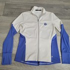    rlx Ralph Lauren Women s Golf Jacket Medium White Blue Zip Stretch Wicking