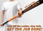 Extend-a-reach 30-foot Exterior House Cleaning Brush Set 5-24 Ft   