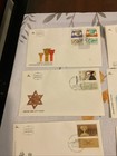 Israel- -1988- -lot Of 18-fdc s Of Israel Postal History   Bulletins-  82