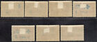 Greece Occupation In Turkey 1916 8 Seven Stamps Mh Full Series  No Cataloged  2