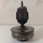 Judaica Metal Dreidel Music Box  happy Hanukkah  Plays  the Dreidel Song 