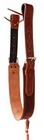 Horse Western Leather Basket Weave Tooled Floral Rear Flank Saddle Cinch 