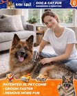 Undercoat Rake For Dogs   Cats  Dog Brush For Shedding  Dematting Comb 2x-large