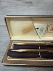 Vintage Cross Century 14k Gold Filled Ballpoint Pen   Mechanical Pencil Set